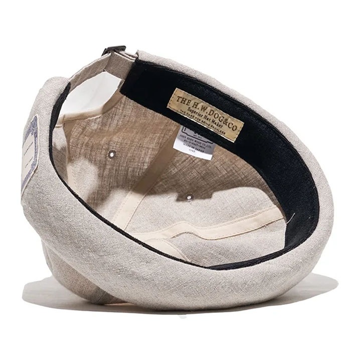 LINEN CANVAS ROLL CAP