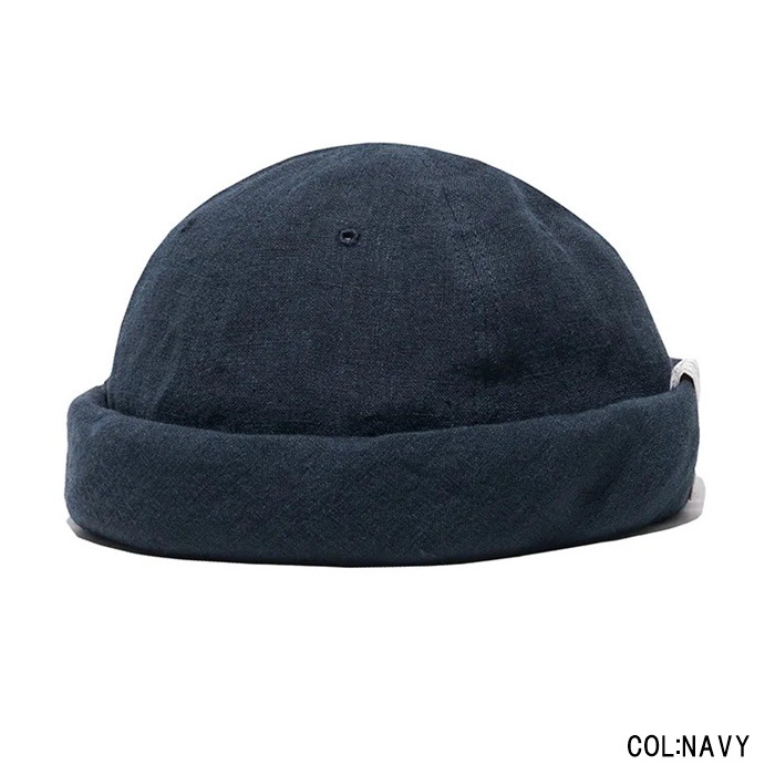 LINEN CANVAS ROLL CAP