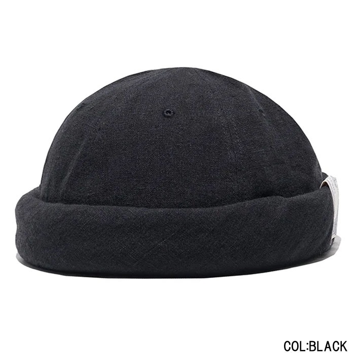 LINEN CANVAS ROLL CAP