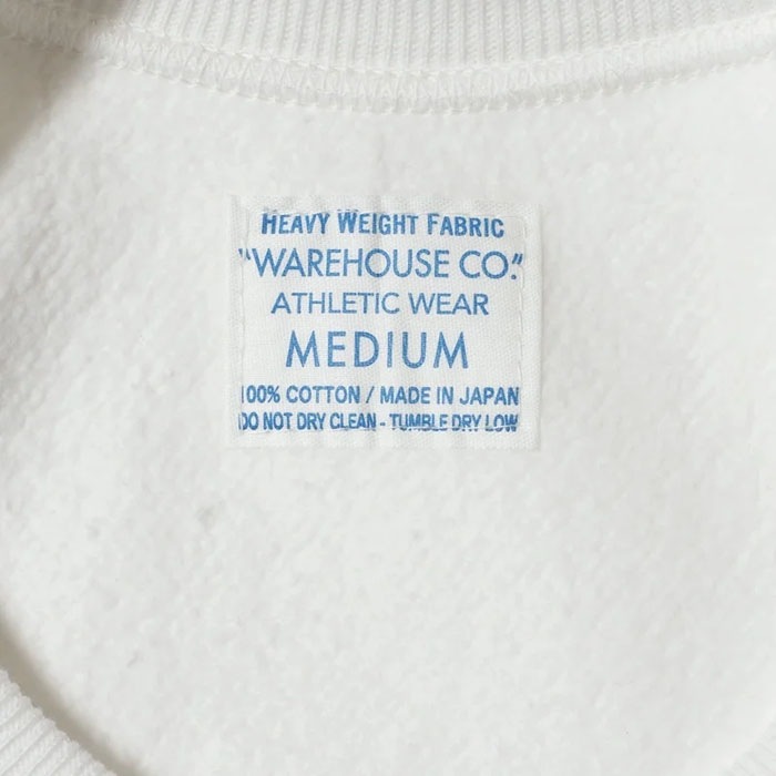 Lot 483 REVERSE WEAVE CREW NECK SWEAT