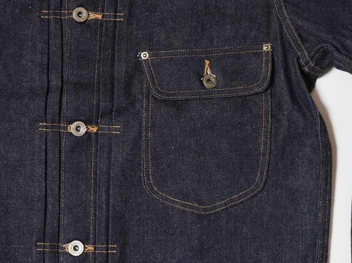 DEAD STOCK BLUE 2010 DSB COWBOY JACKET (WW II MODEL)