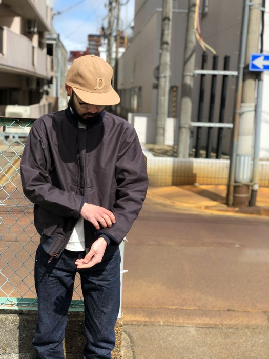 Civilian Deck Jkt. "654 U.S.NAVY WOOD" CUSTOM