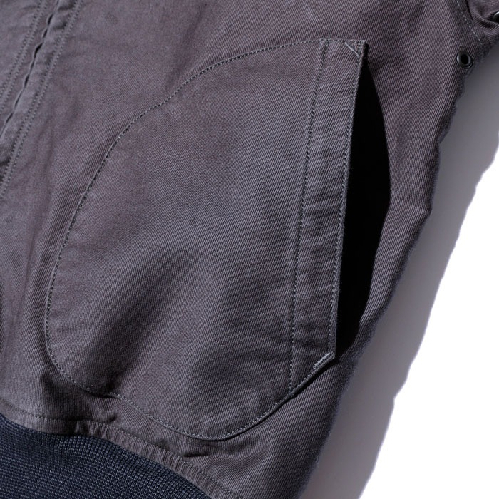 Civilian Deck Jkt. "654 U.S.NAVY WOOD" CUSTOM