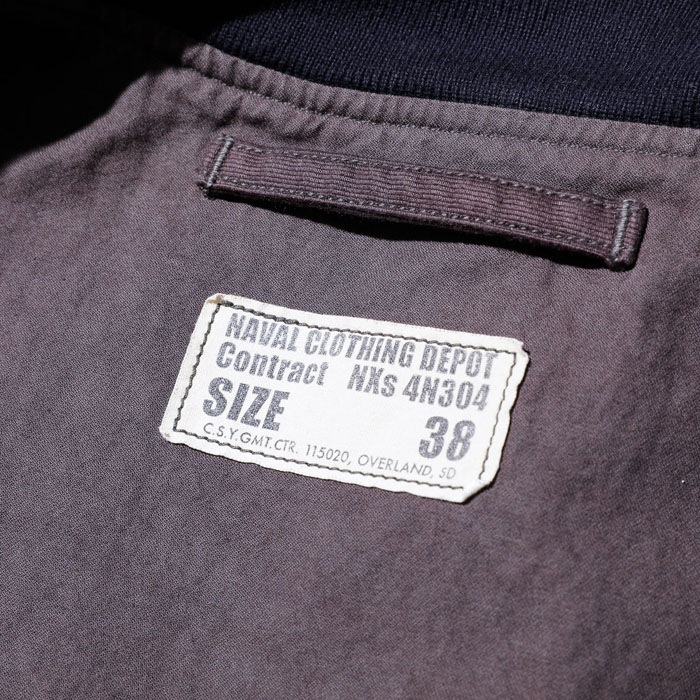 Civilian Deck Jkt. "654 U.S.NAVY WOOD" CUSTOM