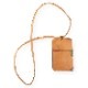 VS-790P PRINT LEATHER NECK WALLET