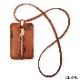 VS-790P PRINT LEATHER NECK WALLET