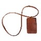 VS-790P PRINT LEATHER NECK WALLET