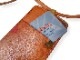 VS-790P PRINT LEATHER NECK WALLET