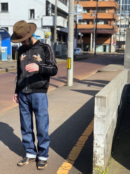 MFSC"MADE IN USA" NOS 12.75oz CONE ORGANIC DENIM CALIFORNIAN Lot.64