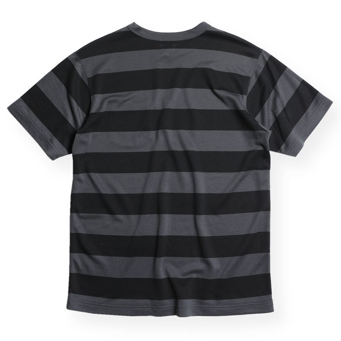 POWER DRY BORDER SHORT TEE