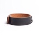 BR-0118 BUTTERFLY SHELL LEATHER BRACELET