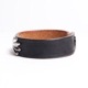 BR-0118 BUTTERFLY SHELL LEATHER BRACELET