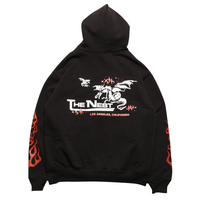 THE NEST : DRAGON ZIP HOODIE