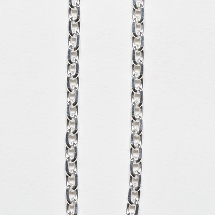 18K GOLD INFINITY HOOK & SV CHAIN L