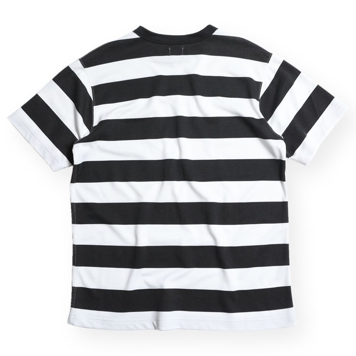 POWER DRY BORDER SHORT TEE