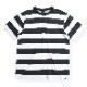 POWER DRY BORDER SHORT TEE