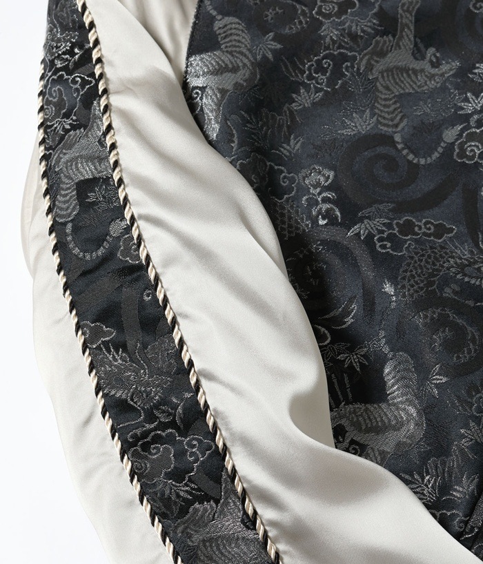 Lot No. TT15717-119 / Early 1950s Style Rayon Brocade �� Acetate Souvenir Jacket TOYO ENTERPRISE 60th Anniversary Special Edition ��TIGER & DRAGON�� (BROCADE) �� ��EAGLE��