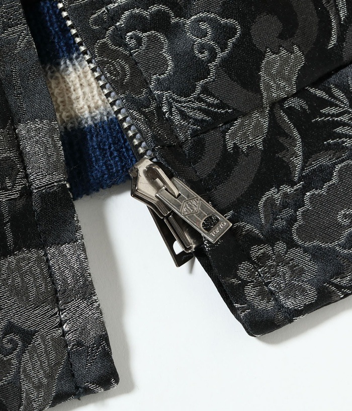 Lot No. TT15717-119 / Early 1950s Style Rayon Brocade �� Acetate Souvenir Jacket TOYO ENTERPRISE 60th Anniversary Special Edition ��TIGER & DRAGON�� (BROCADE) �� ��EAGLE��