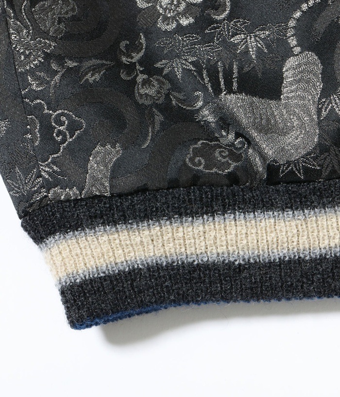 Lot No. TT15717-119 / Early 1950s Style Rayon Brocade �� Acetate Souvenir Jacket TOYO ENTERPRISE 60th Anniversary Special Edition ��TIGER & DRAGON�� (BROCADE) �� ��EAGLE��