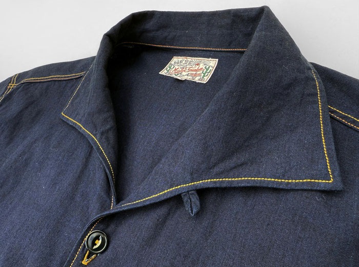 MFSC 5oz INDIGO��BLACK CHAMBRAY ��WATERTOWN�� SHIRTS��