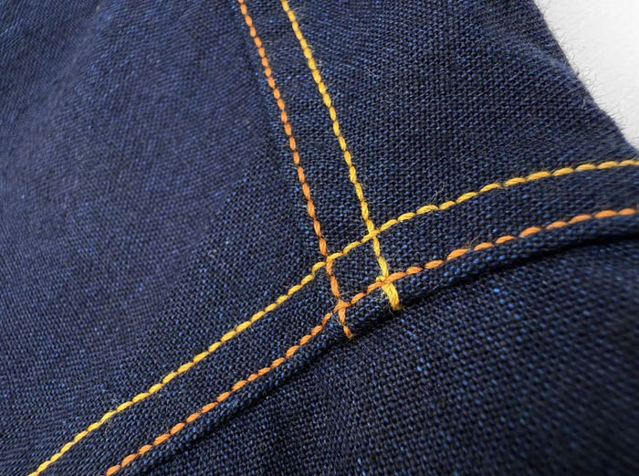 MFSC 5oz INDIGO��BLACK CHAMBRAY ��WATERTOWN�� SHIRTS��