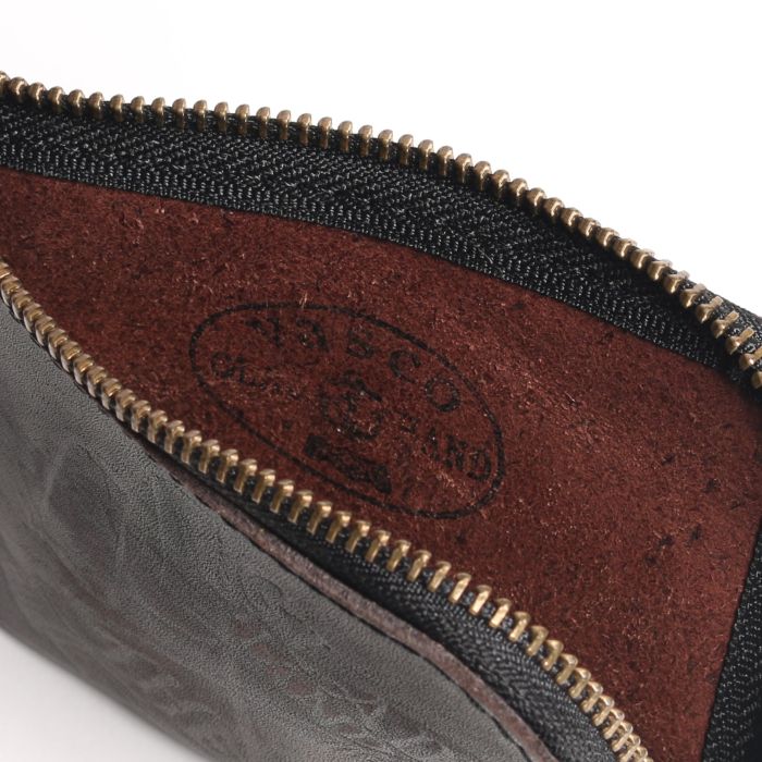 LEATHER COIN CASE"GLAD POSTALS"��VASCO �� GLADHAND��