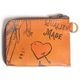 LEATHER COIN CASE"GLAD POSTALS"��VASCO �� GLADHAND��