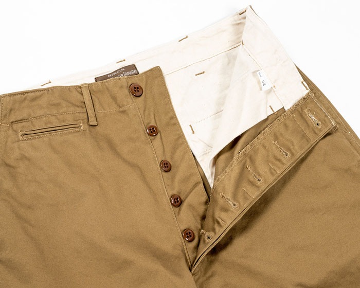 Officer Trousers Vintage Fit