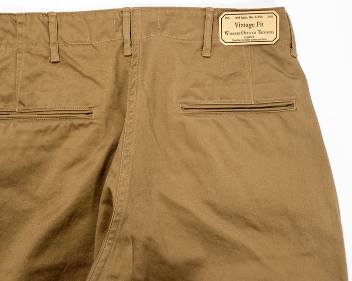 Officer Trousers Vintage Fit