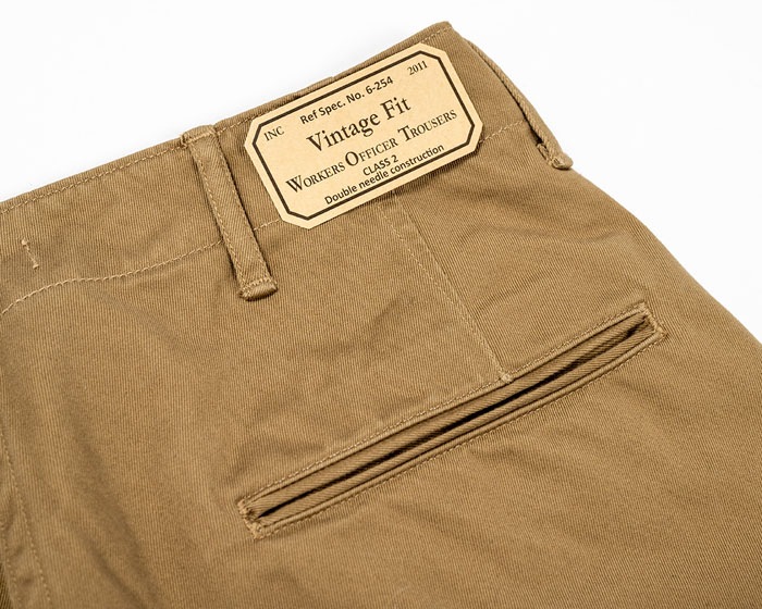 Officer Trousers Vintage Fit