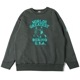 ATHLETIC CREW PRINT SWEAT
