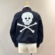 LOT1754Skull Bone Reversible Souvenir Jacket