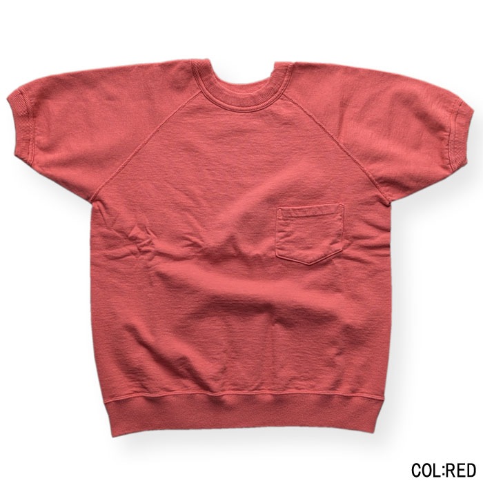 Lot 4105 POCKET SHORT SLEEVE SWEAT 25SS