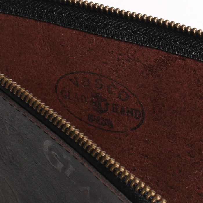 LEATHER DOCUMENT BAG "GLAD POSTALS"��VASCO �� GLADHAND��