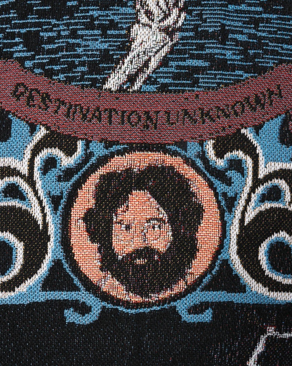 DEAD ROSE THROW BLANKET