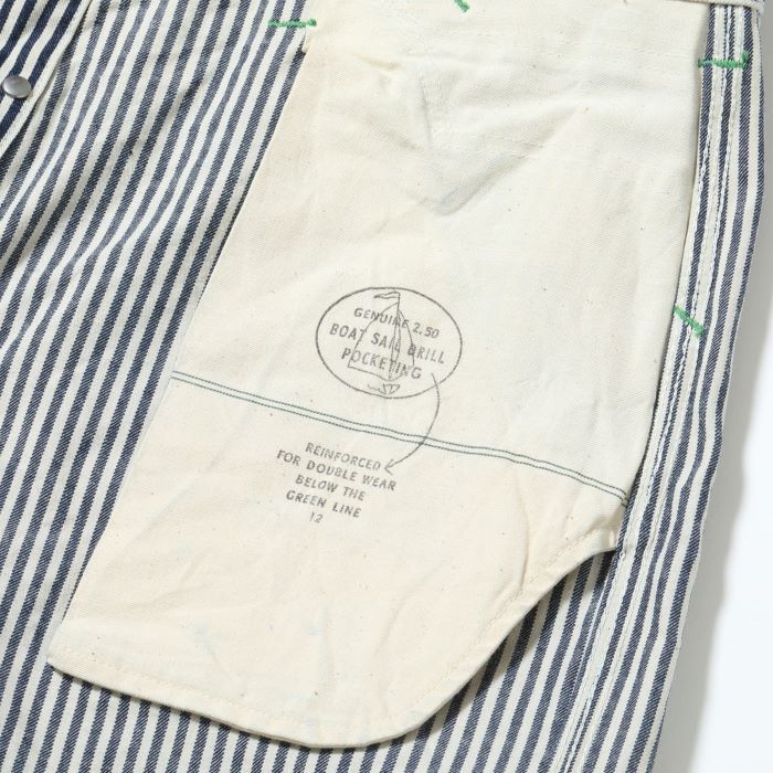 Lot No. SC42496 / 11oz. HICKORY STRIPE WORK PANTS