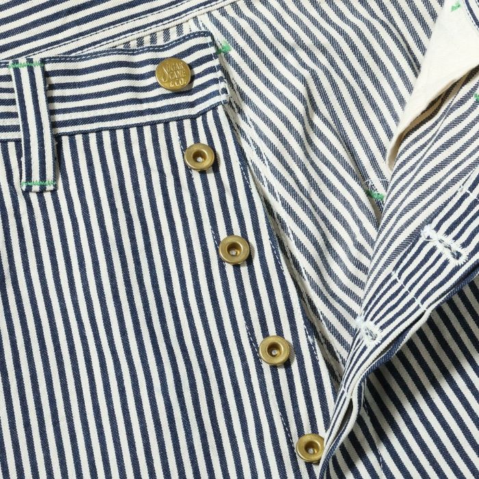 Lot No. SC42496 / 11oz. HICKORY STRIPE WORK PANTS