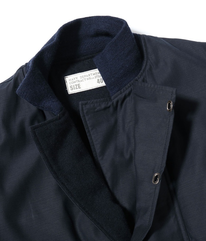 Lot No. BR15762 / Type DECK HOOK ��RAYON COTTON VERSION NAVY DEPARTMENT