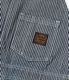Lot No. SM42653 / SAILOR MOKU PRODUCTS 12.5oz. HICKORY STRIPE OVERALLS