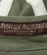 Lot No. BR02537 / AVIATION ASSOCIATES O.D. HERRINGBONE ARMY HAT