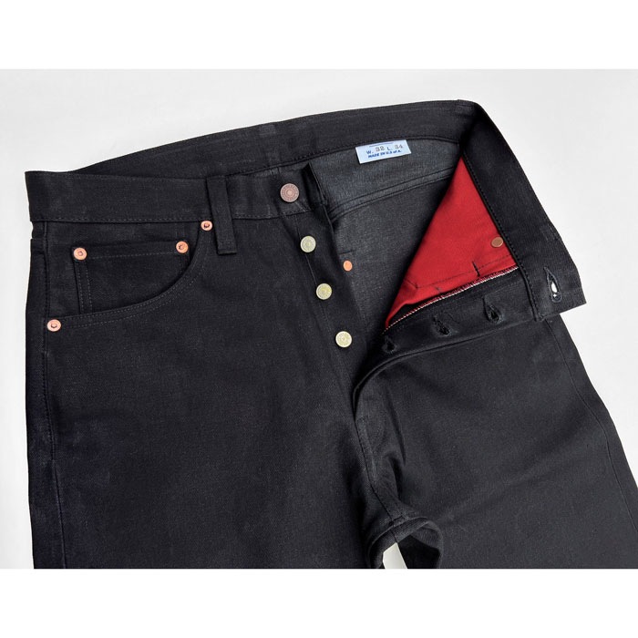 MFSC"MADE IN USA" NOS 14oz BLACK DENIM CALIFORNIAN Lot.64