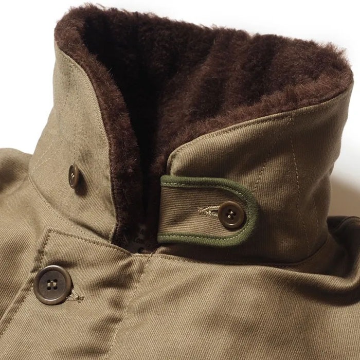 Lot 2227 FINAL FORM OF WW 1945 N-1 WINTER JACKET KHAKI (NXSX 79062) AK162 USS BELTRAMI
