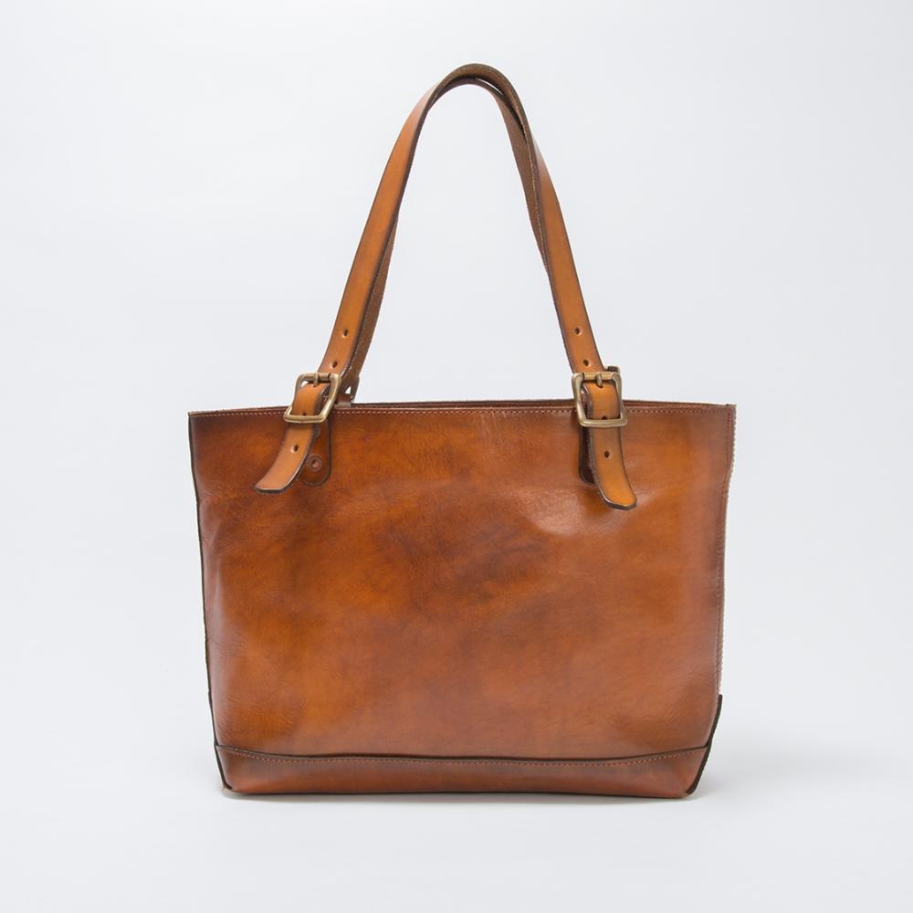LEATHER TRAVEL TOTEBAG