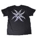 EIGHT LEGGED CROSS PINSTRIPE TEE SHIRTS