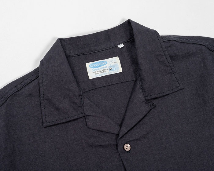 OPEN COLLAR SHORT SLEEVE SHIRTS