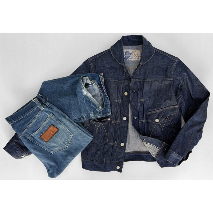 MFSC"MADE IN USA"NOS 12.75oz CONE ORGANIC DENIM RANCH BLOUSE