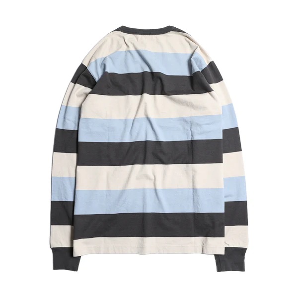 3 COL WIDE BORDER L/S TEE 