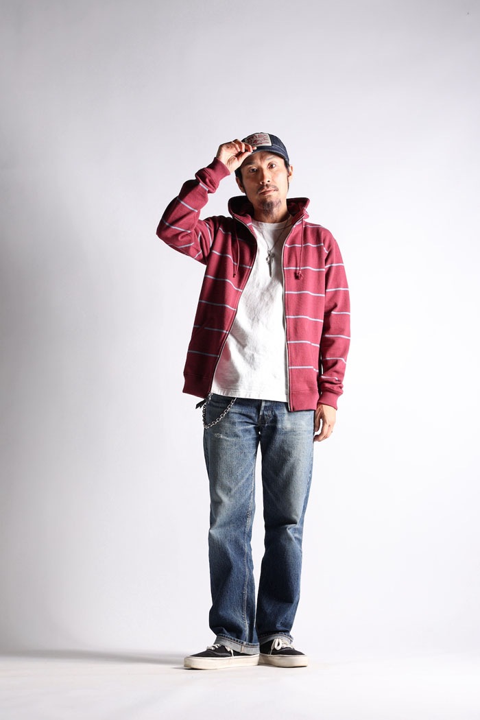 HEAVY BORDER HOODIE