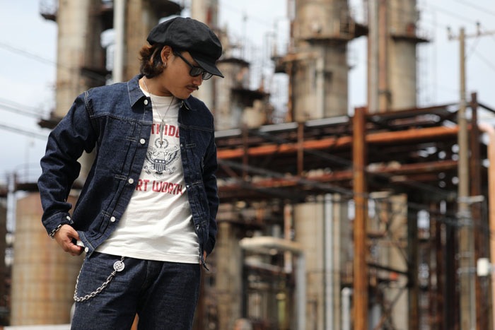 VINTAGE PRINT LONG TEE: 25-02