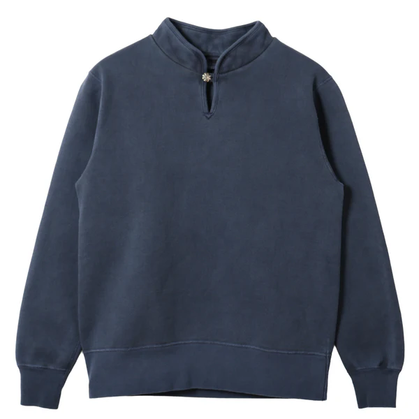 "STANDARD" 30/7 COZUN High Neck Concho Sweatshirt��Pigment Dye�� 
